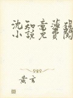 沈知意薄砚霆的小说免费阅读