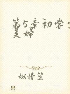 第5章初尝云雨美妇