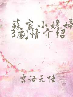 苏家小媳妇1v3剧情介绍