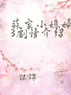 苏家小媳妇1v3剧情介绍