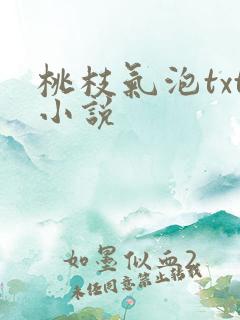 桃枝气泡txt小说