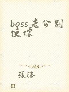 boss老公别使坏