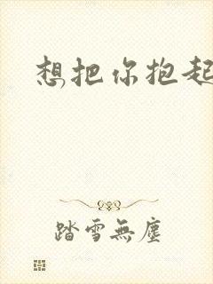 想把你抱起来撞