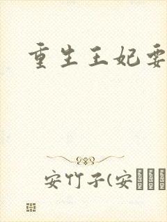 重生王妃要和离