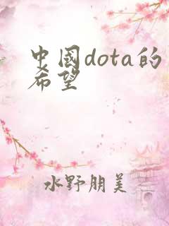 中国dota的希望
