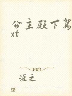 公主殿下驾到txt