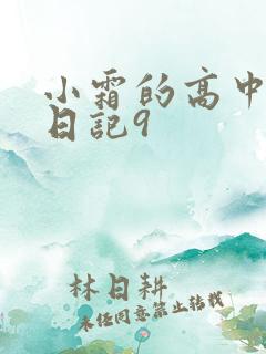 小霜的高中成长日记9