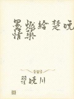 墨燃给楚晚宁下情药