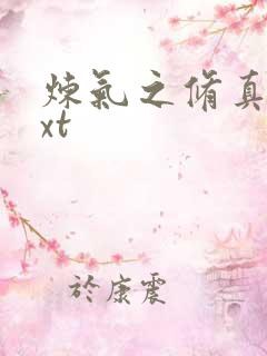 炼气之修真者txt