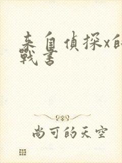 来自侦探x的挑战书