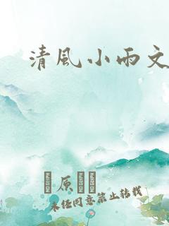 清风小雨文学网