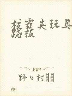 校霸夹玩具坐跷跷板