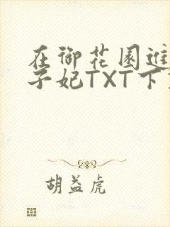 在御花园进入太子妃TXT下载