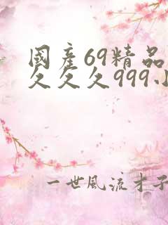 国产69精品久久久久999小说