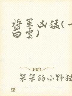 将军凶猛(一朵白云)