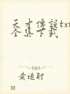 天才传说txt全集下载