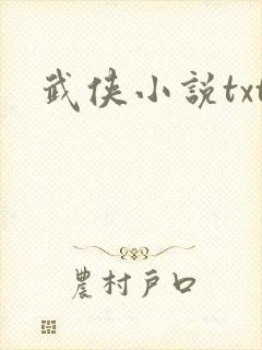 武侠小说txt