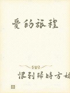 爱的旅程