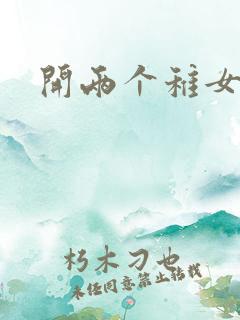 开两个稚女的包