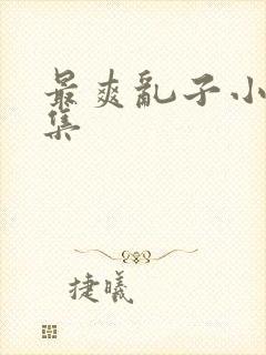 最爽乱子小说合集