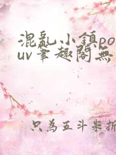 混乱小镇popuv笔趣阁无广告