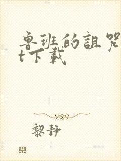 鲁班的诅咒txt下载