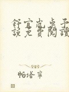 舒宜岚卓予淮小说免费阅读全文