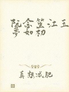 阮念笙江玉楼回梦如初