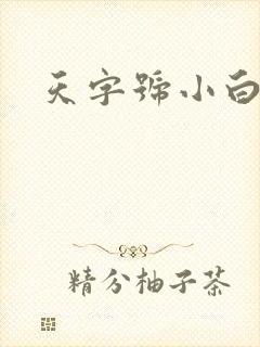 天字号小白脸
