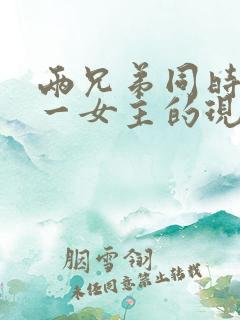 两兄弟同时拥有一女主的现言