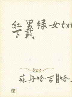红男绿女txt下载