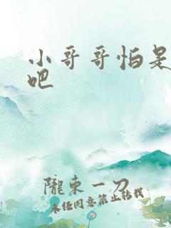 小哥哥怕是有毒吧