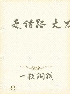 走错路 大刀滟
