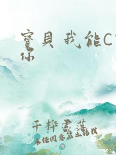 宝贝 我能C哭你