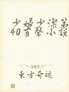 少妇少洁第1一40有声小说