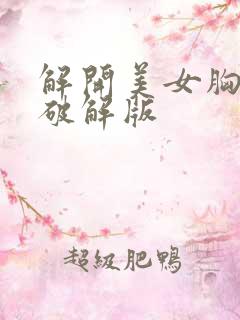 解开美女胸衣2破解版