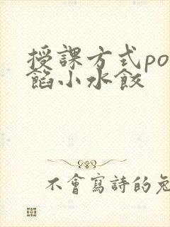 授课方式po肉馅小水饺