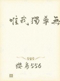 唯我独尊无弹窗