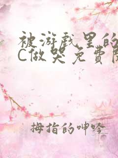 被游戏里的NPC做哭免费阅读