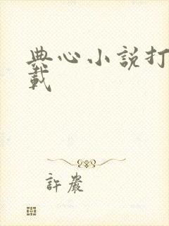 典心小说打包下载