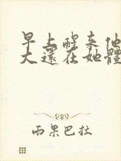 早上醒来他的巨大还在她体内