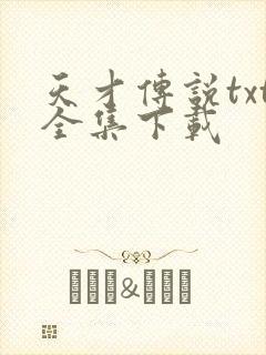 天才传说txt全集下载