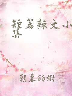 短篇辣文小说合集