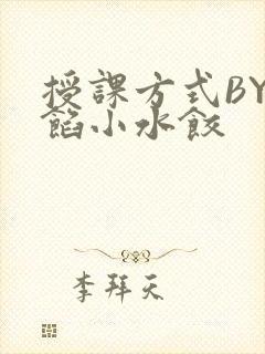 授课方式BY肉馅小水饺