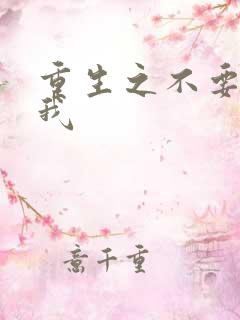 重生之不要爱上我