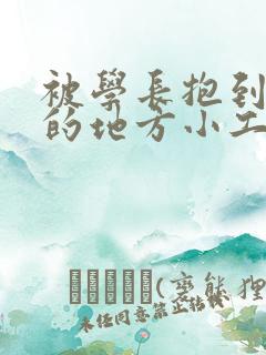 被学长抱到没人的地方小工具