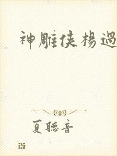 神雕侠杨过后传