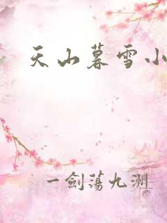天山暮雪小说