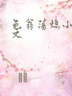 色翁荡熄小说全文