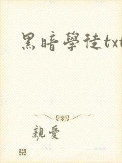 黑暗学徒txt